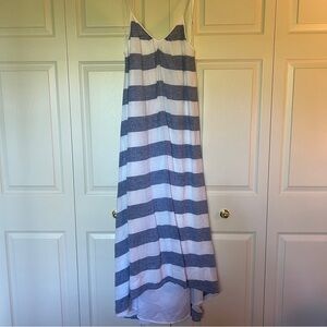 Island Company Jacquie Dress blue and white size XS